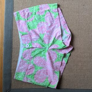 Pink & Green Super Cute Lilly Shorts 0